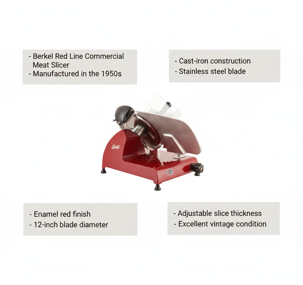 berkel slicer red line value