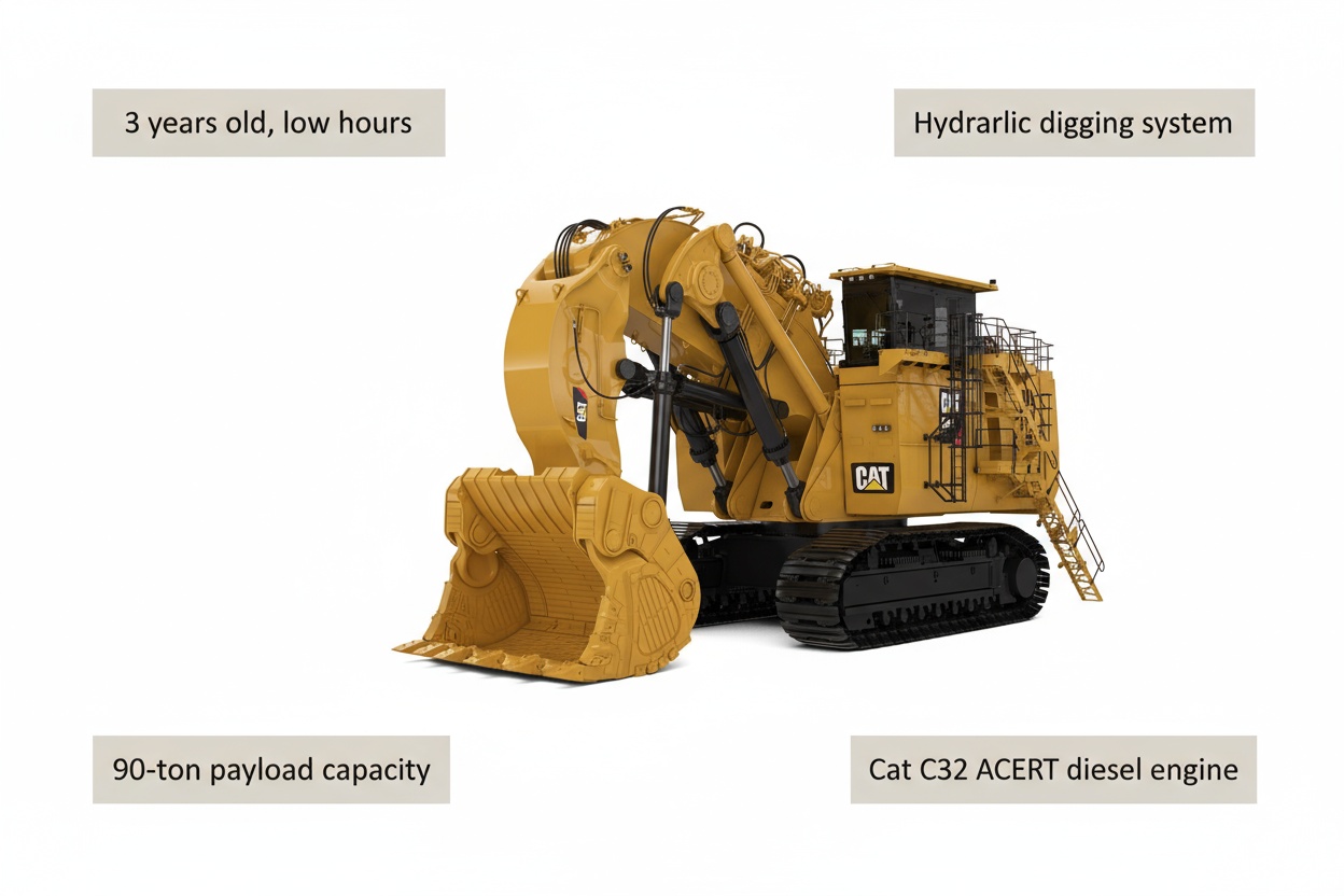 caterpillar 6090fs shovel value