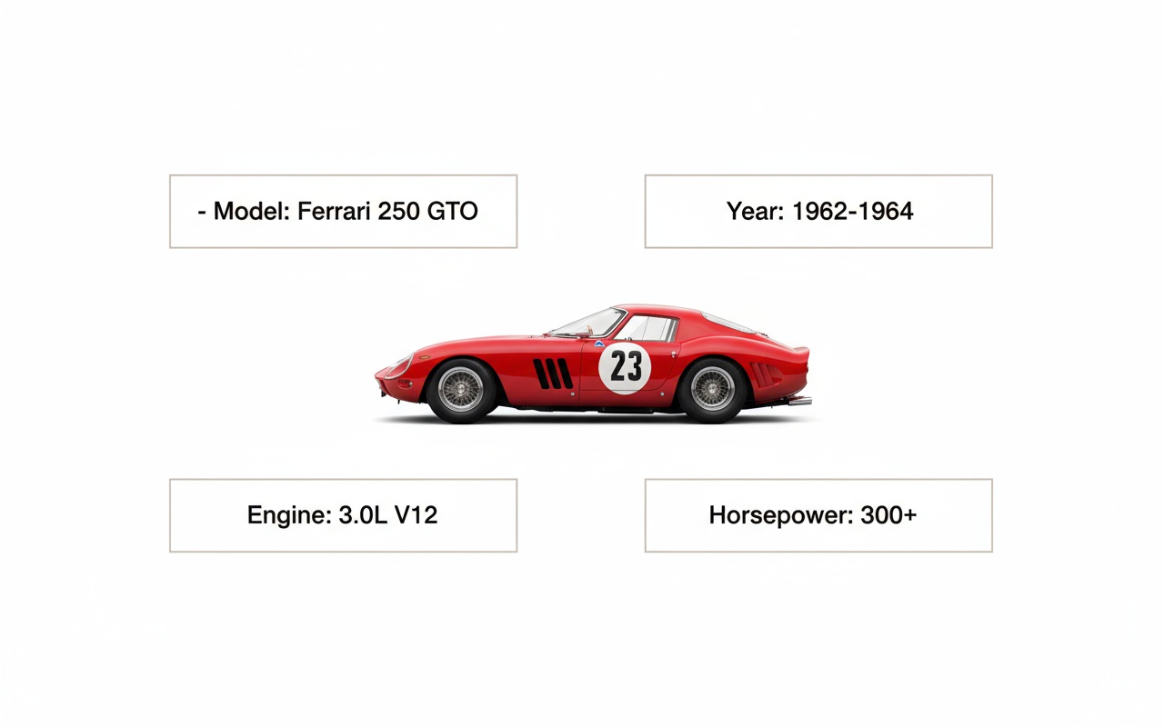 ferrari 250 gto value