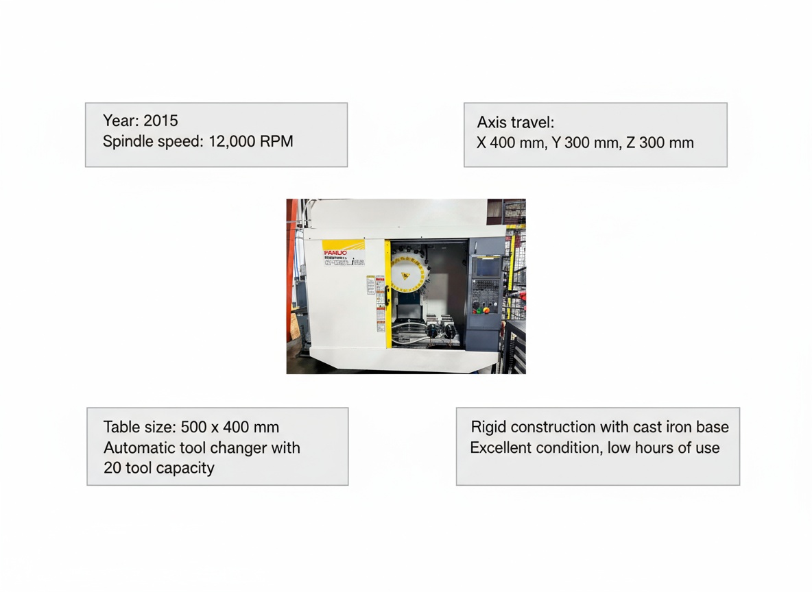 fanuc cnc mill robodrill value