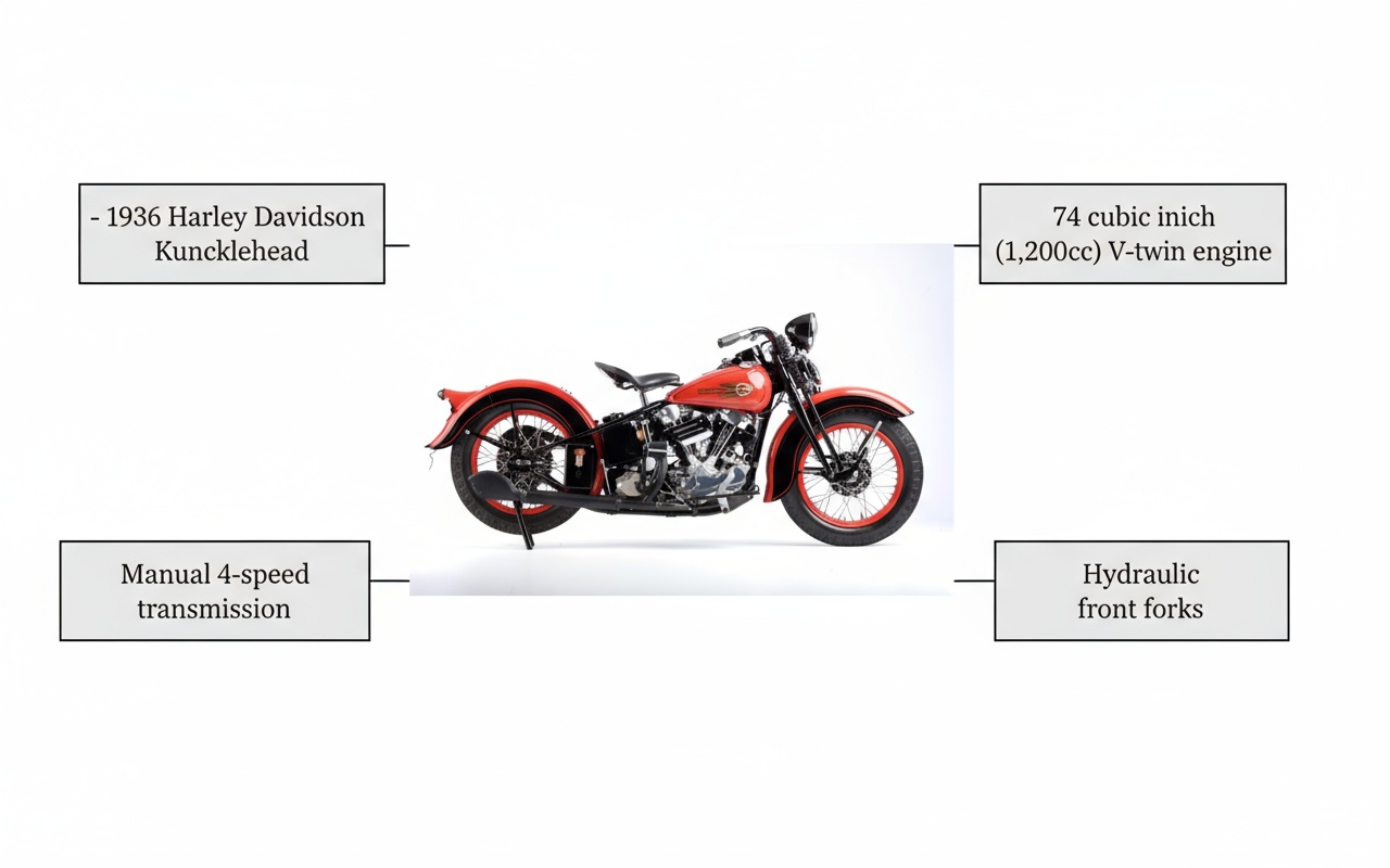 harley davidson knucklehead 1936 value
