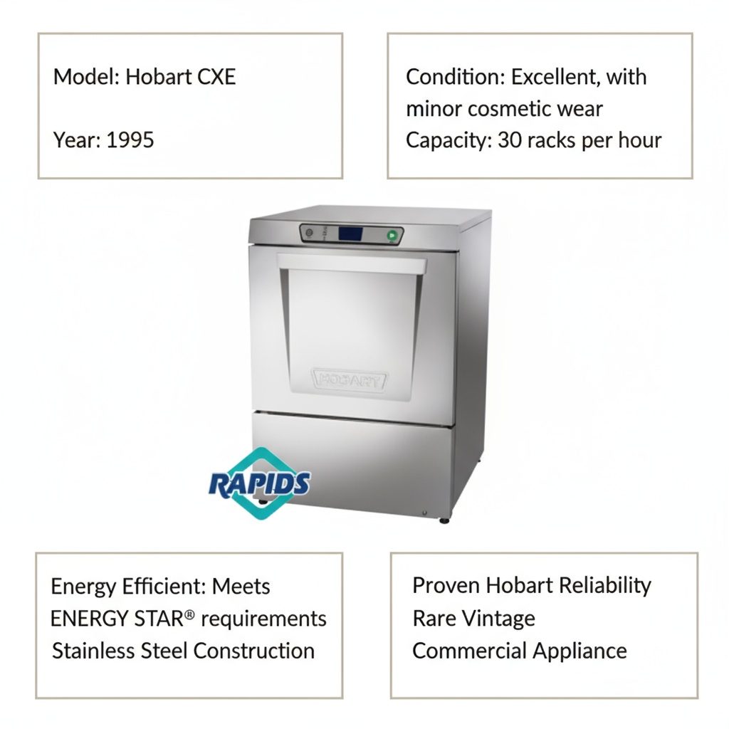 hobart dishwasher cxe value