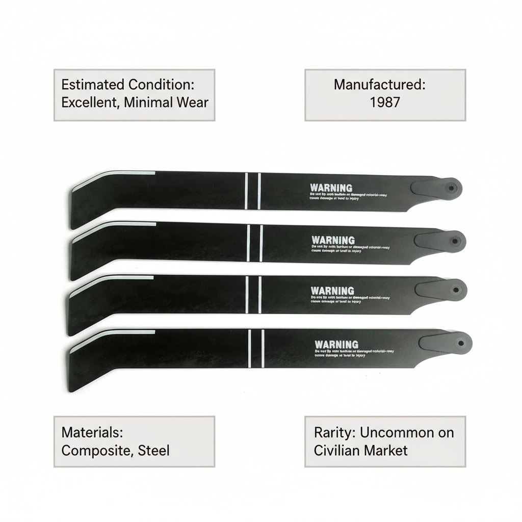 helicopter rotor blade uh-60 value