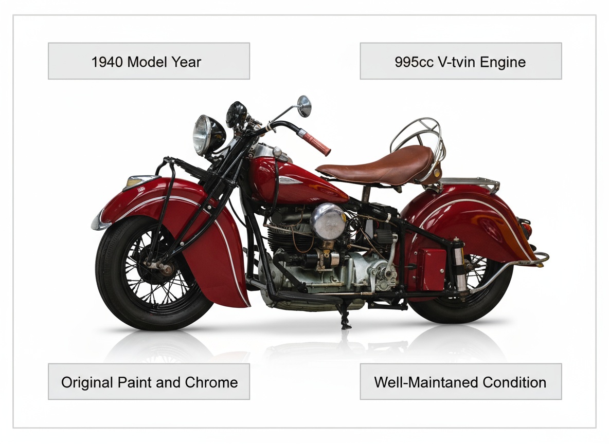 indian four 1940 value