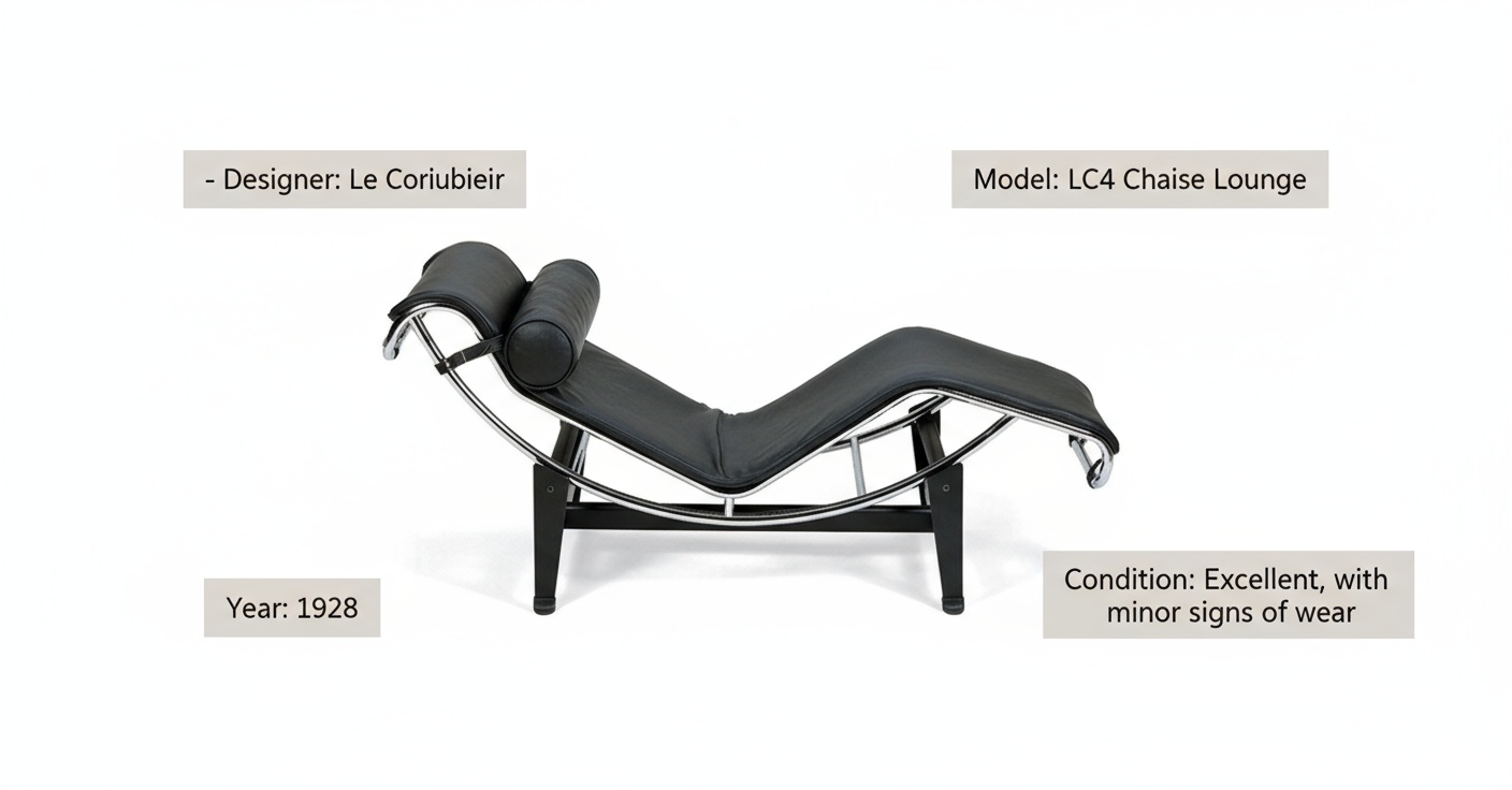 le corbusier lc4 chaise lounge value