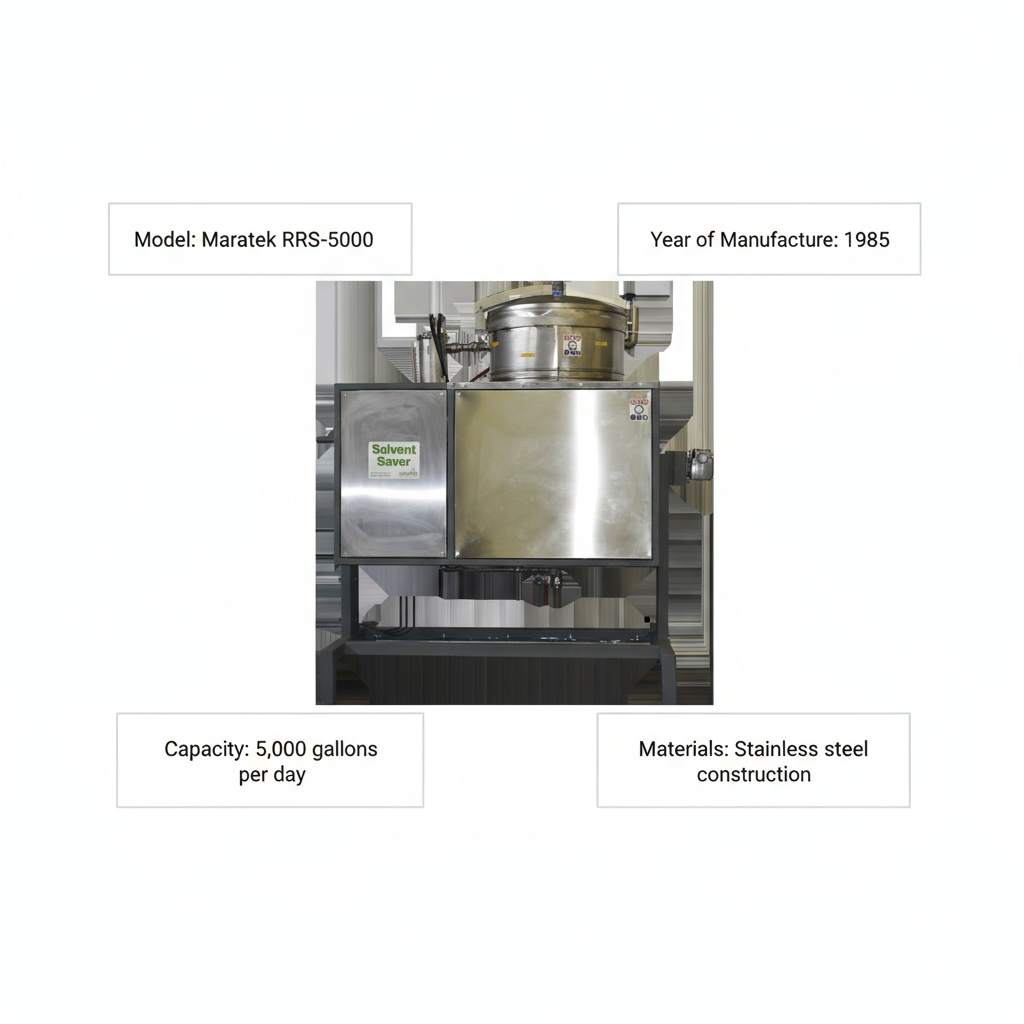 maratek solvent recovery still value