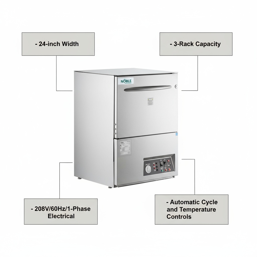 noble warewashing undercounter value