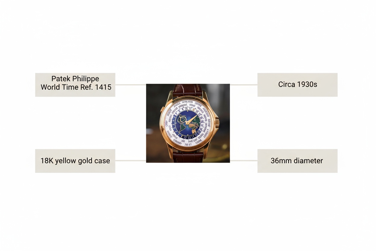 patek philippe world time value