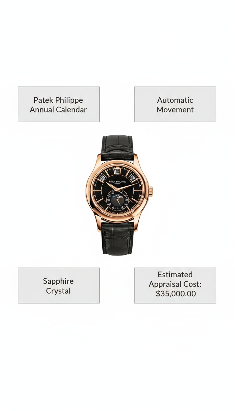 patek philippe annual calendar value