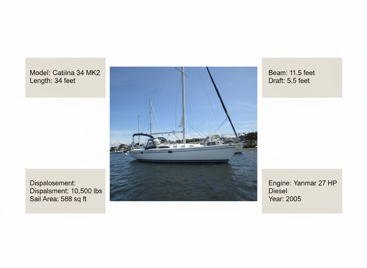sailboat catalina 34 mk2 value