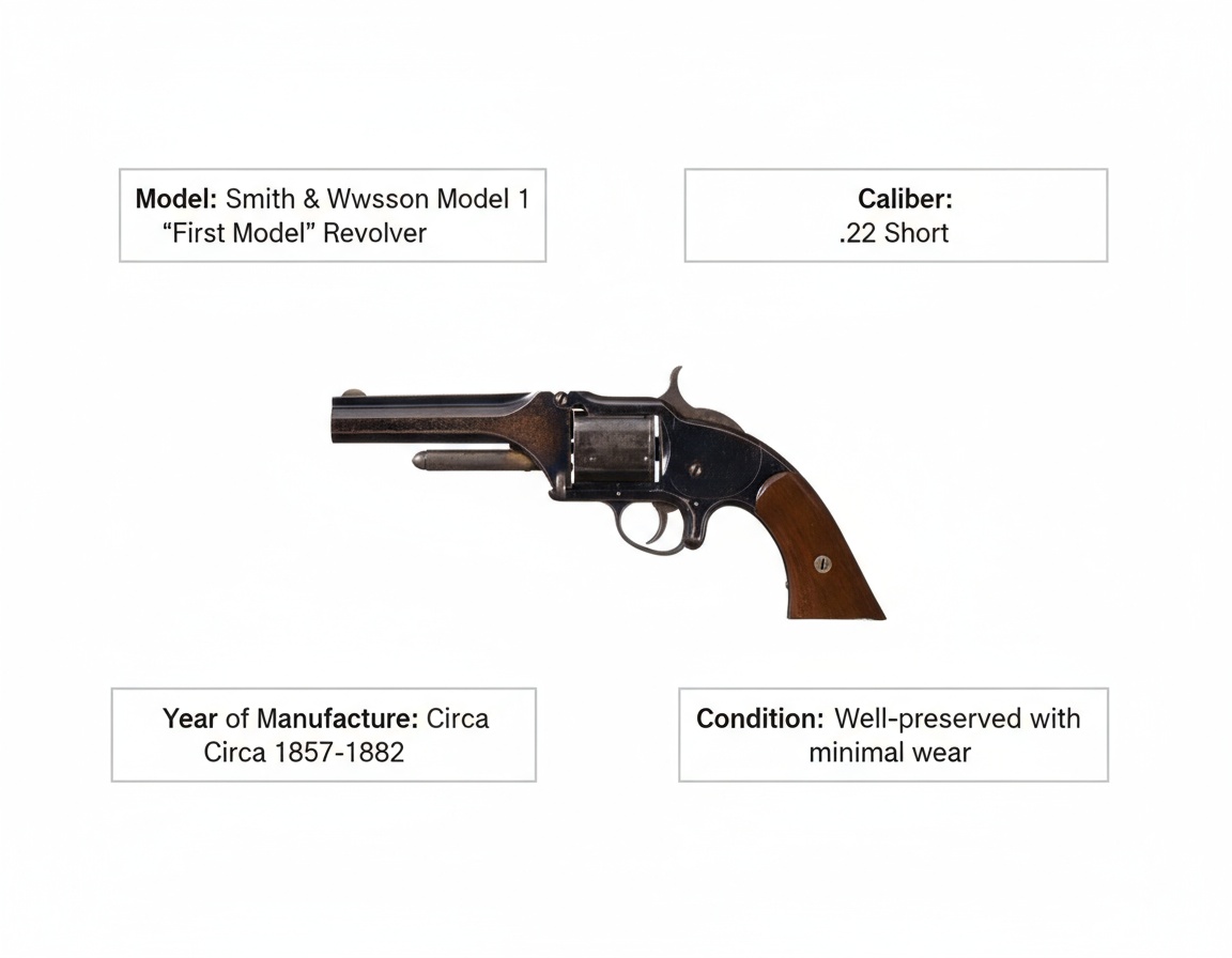 smith wesson model 1 revolver value