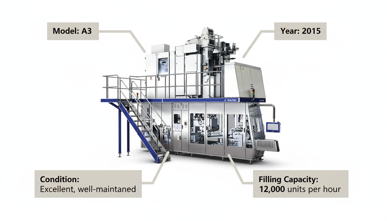 tetra pak filling machine a3 value