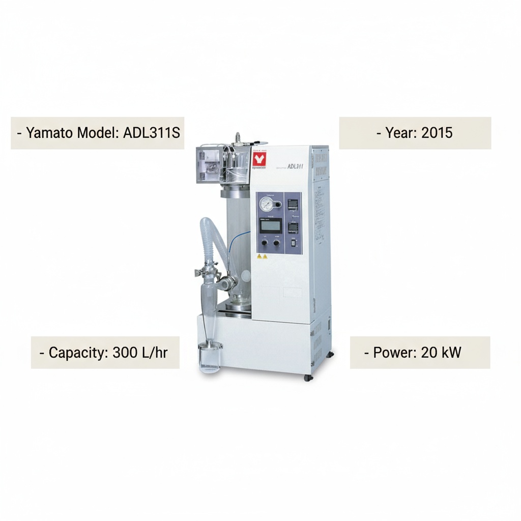 yamato spray dryer adl311s value