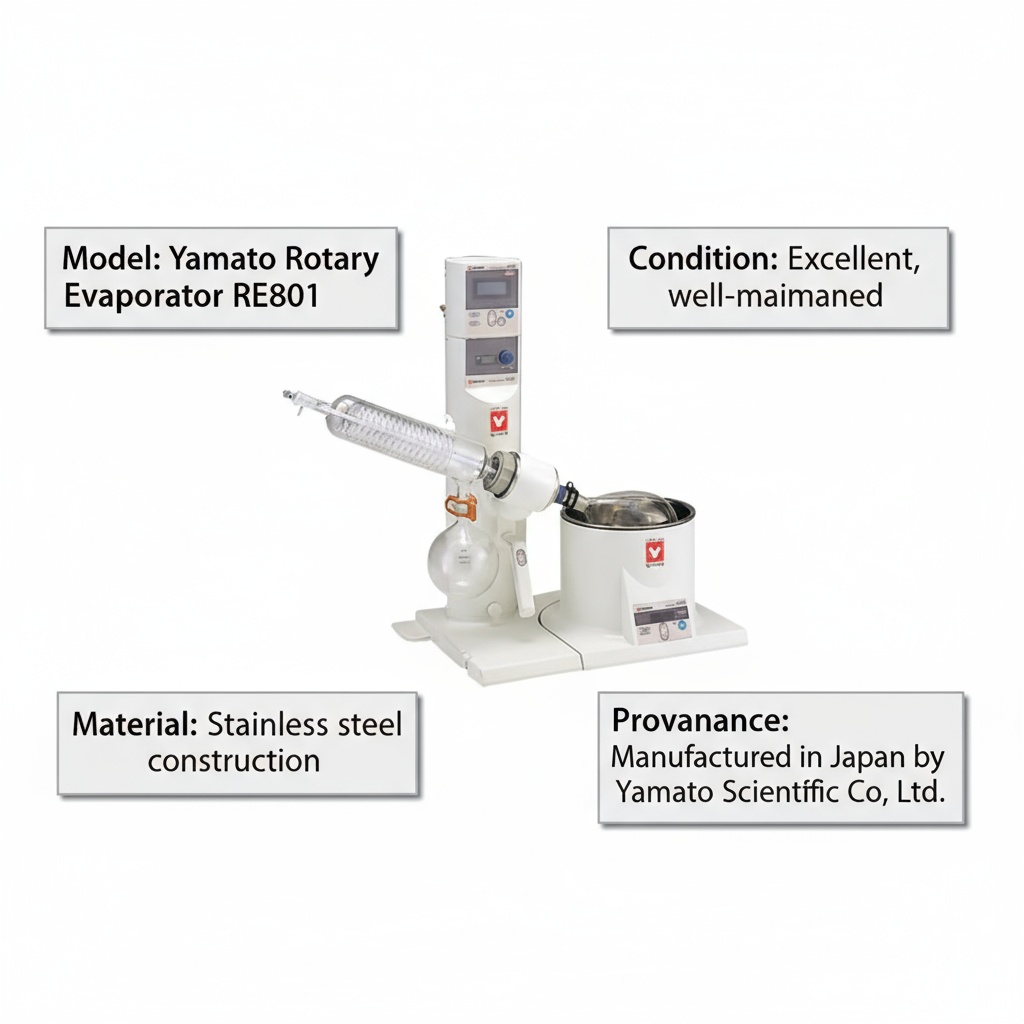 yamato rotary evaporator re801 value