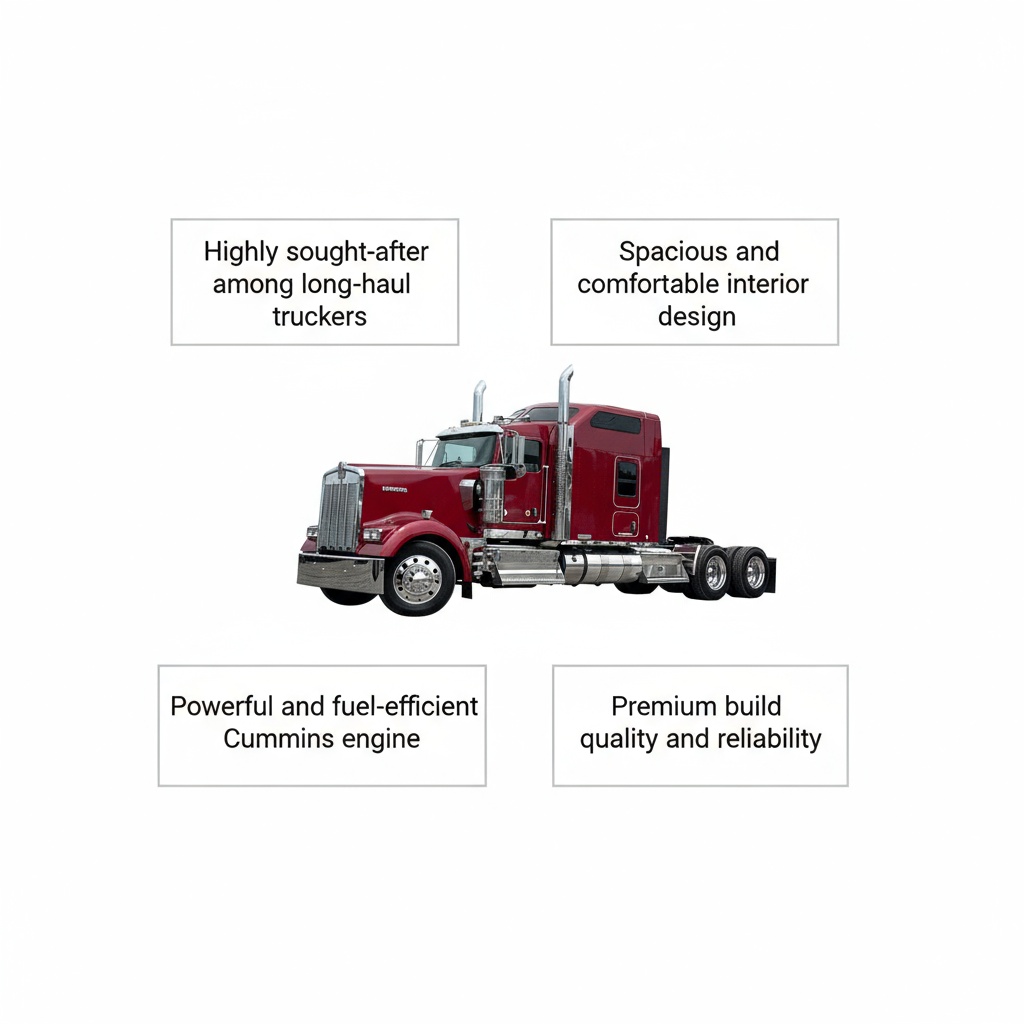 kenworth w900l studio sleeper value