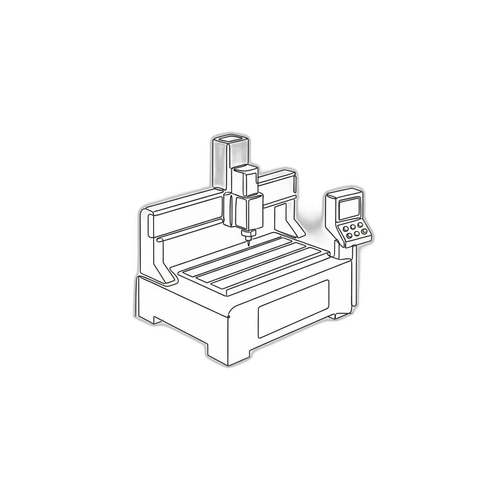 CNC Machine Appraisal Cartoon Image from AppraiseItNow