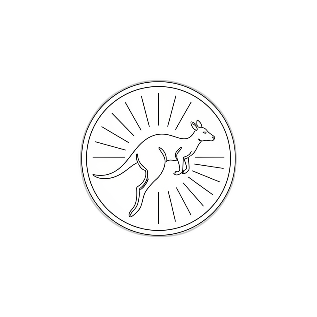 Gold Kangaroo Coins Appraisal Cartoon Image from AppraiseItNow