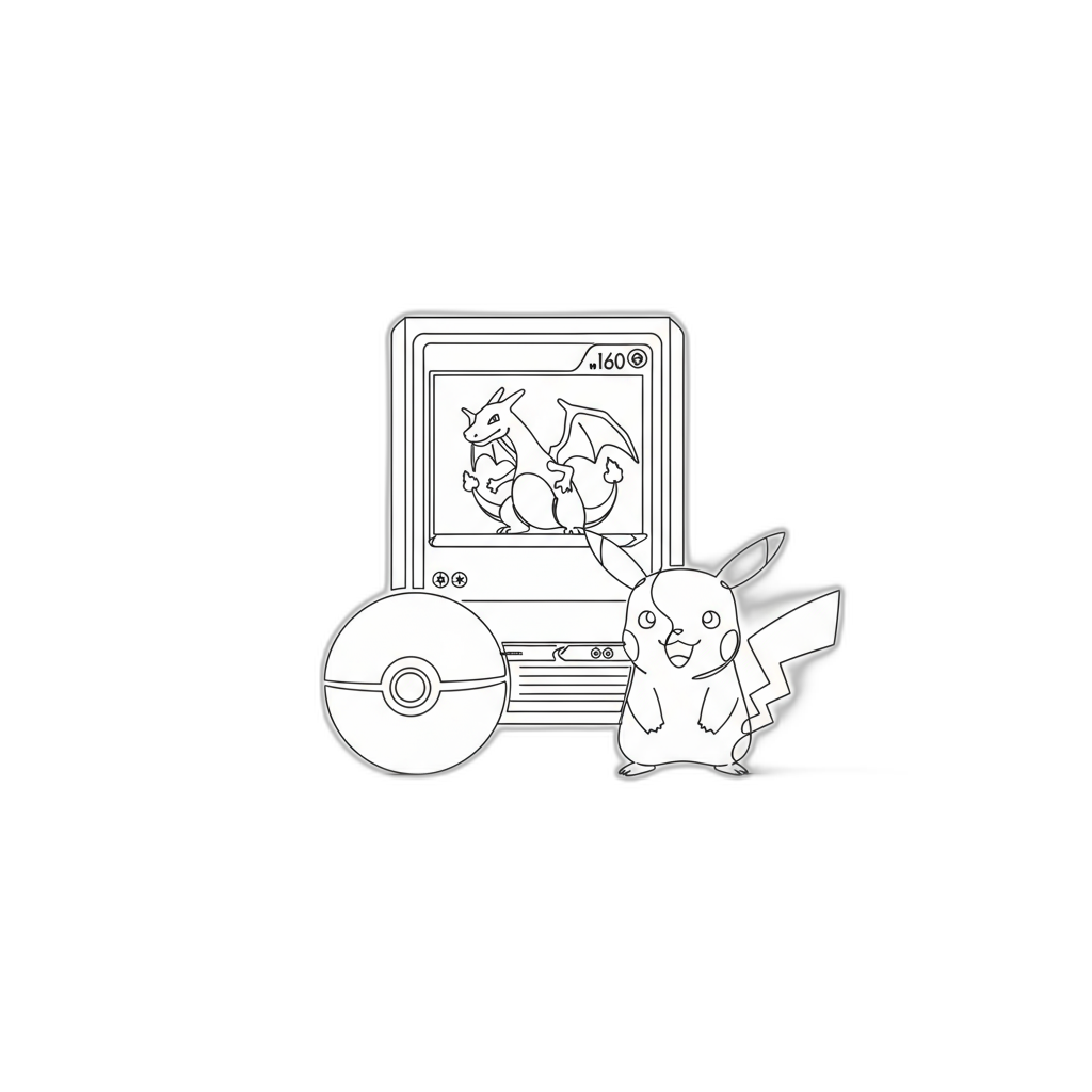 Pokemon Collectibles Appraisal Cartoon Image from AppraiseItNow