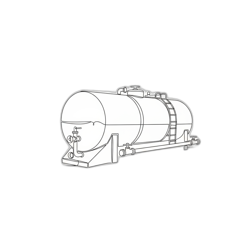 Frac Tank Appraisal Cartoon Image from AppraiseItNow
