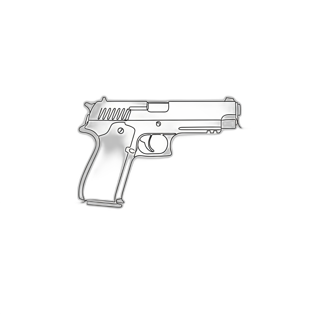 Handgun Appraisal Cartoon Image from AppraiseItNow