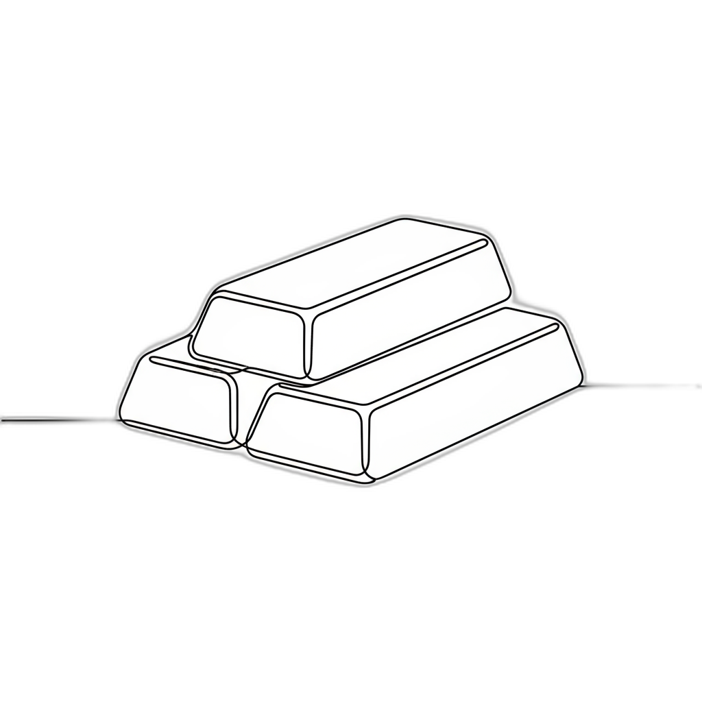 1 oz Silver Bars Appraisal Cartoon Image from AppraiseItNow