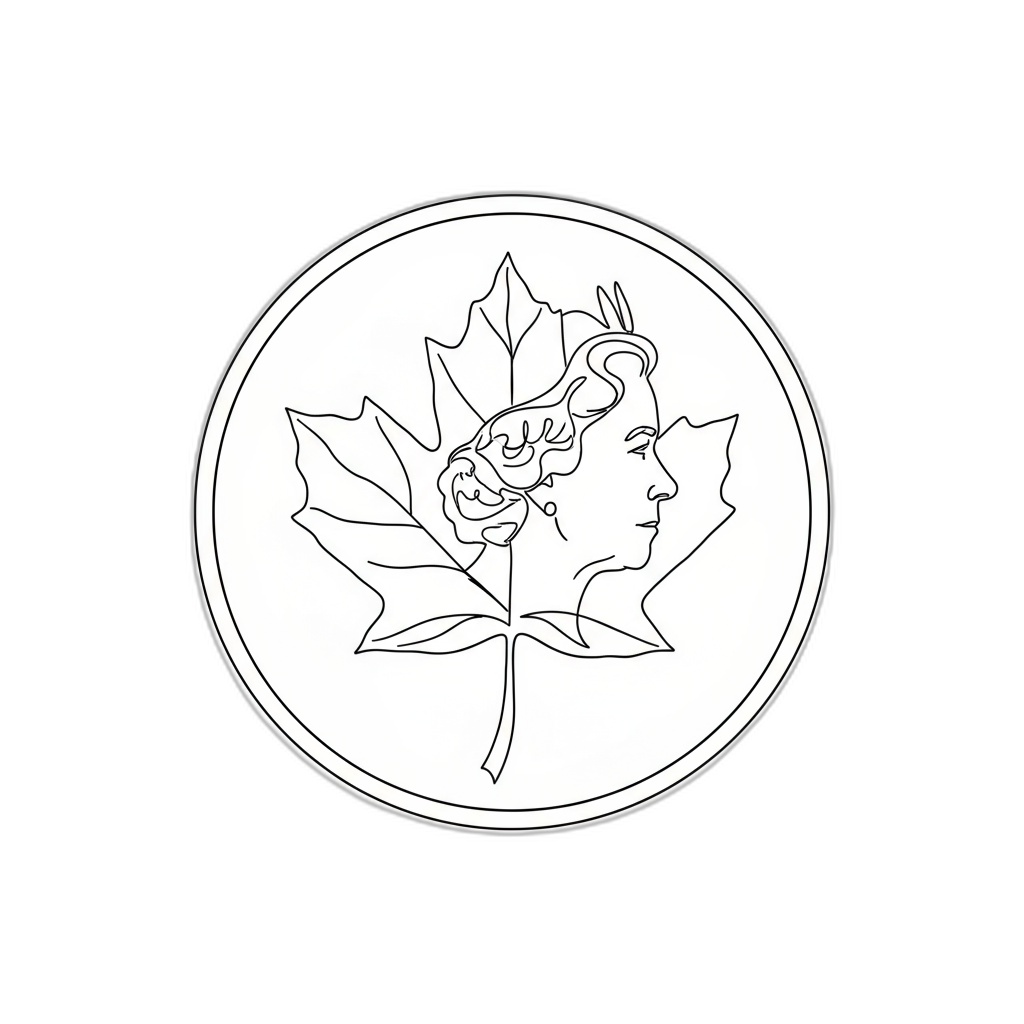 Platinum Maple Leaf Coins Appraisal Cartoon Image from AppraiseItNow