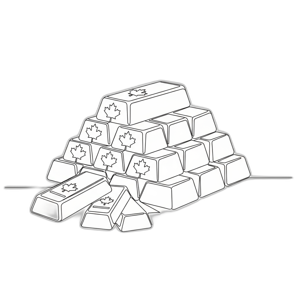 Canadian Silver Bars Appraisal Cartoon Image from AppraiseItNow