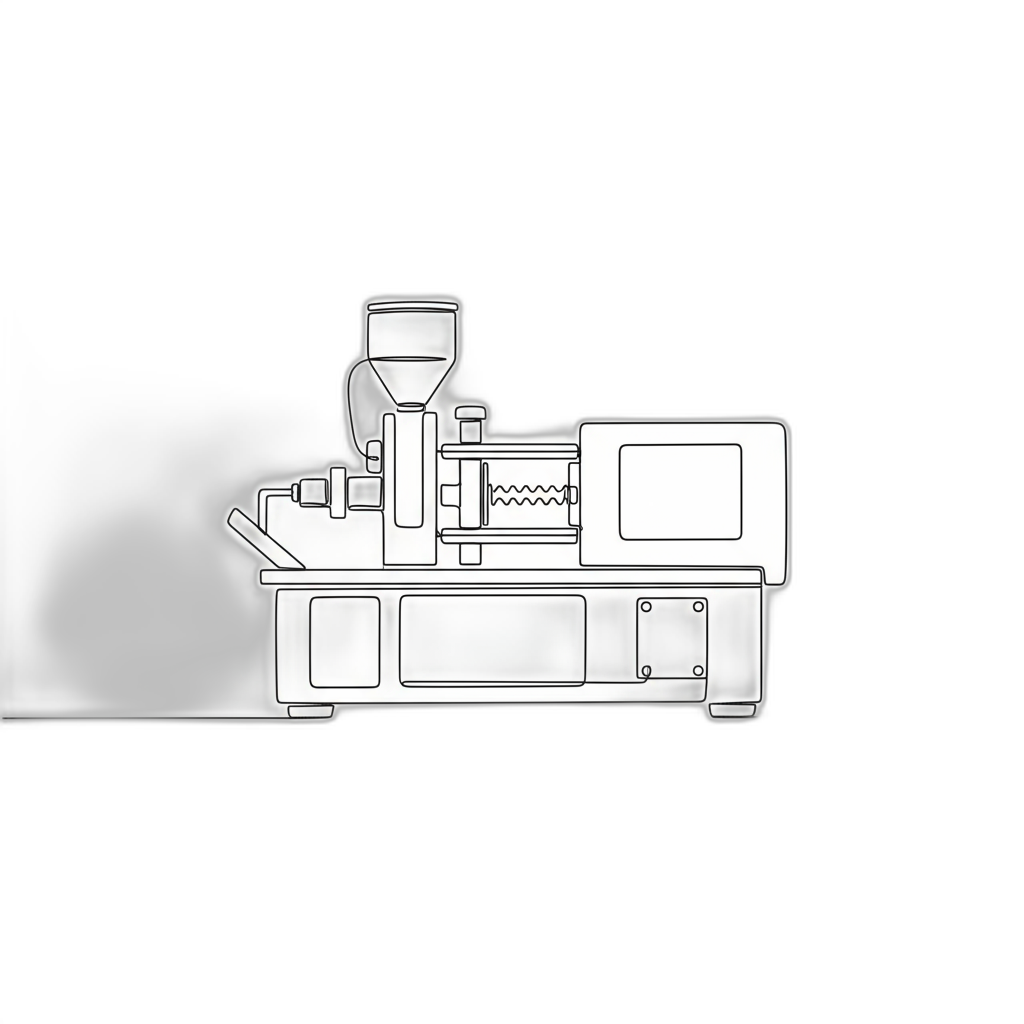 Injection Molding Machine Appraisal Cartoon Image from AppraiseItNow