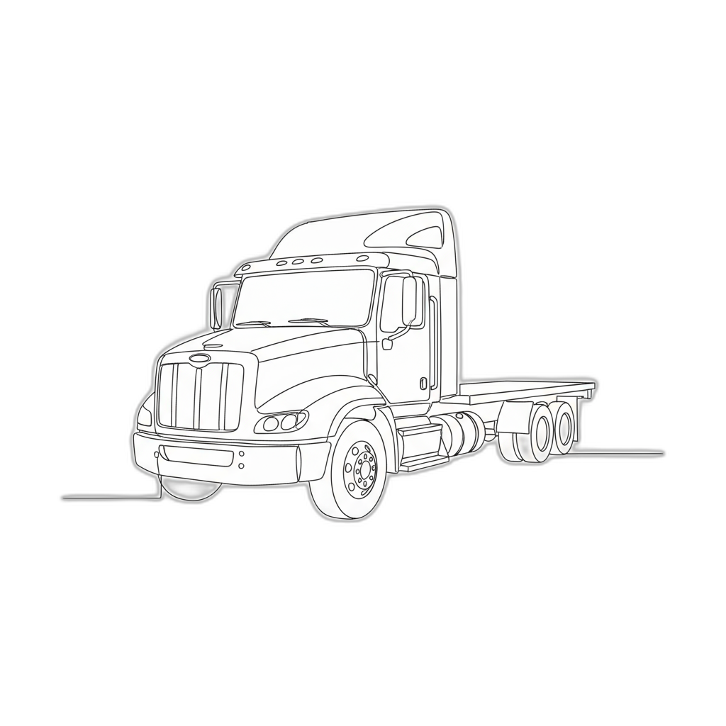 Class 7 Truck Appraisal Cartoon Image from AppraiseItNow