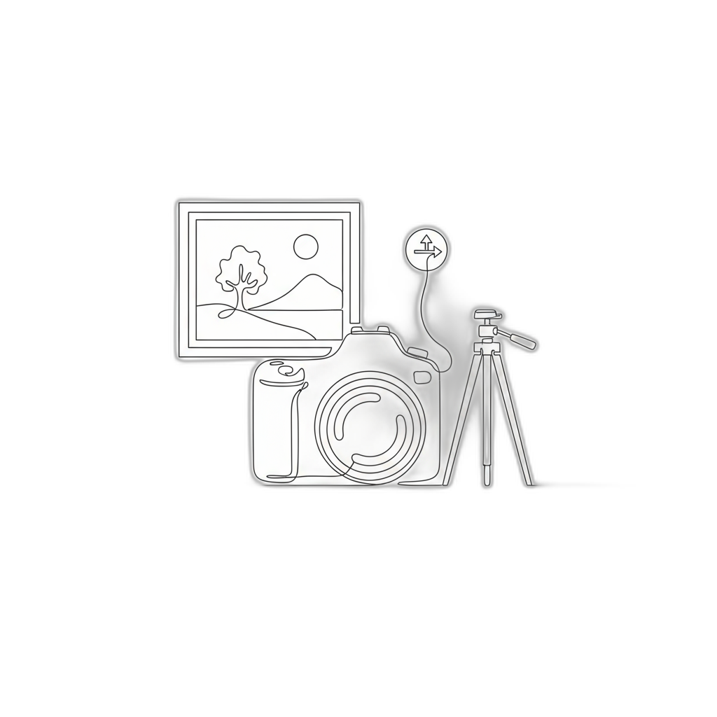 Fine Art Photography Appraisal Cartoon Image from AppraiseItNow