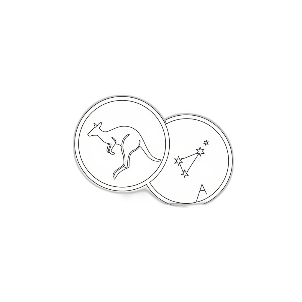 Australian Silver Kangaroo Coins Appraisal Cartoon Image from AppraiseItNow