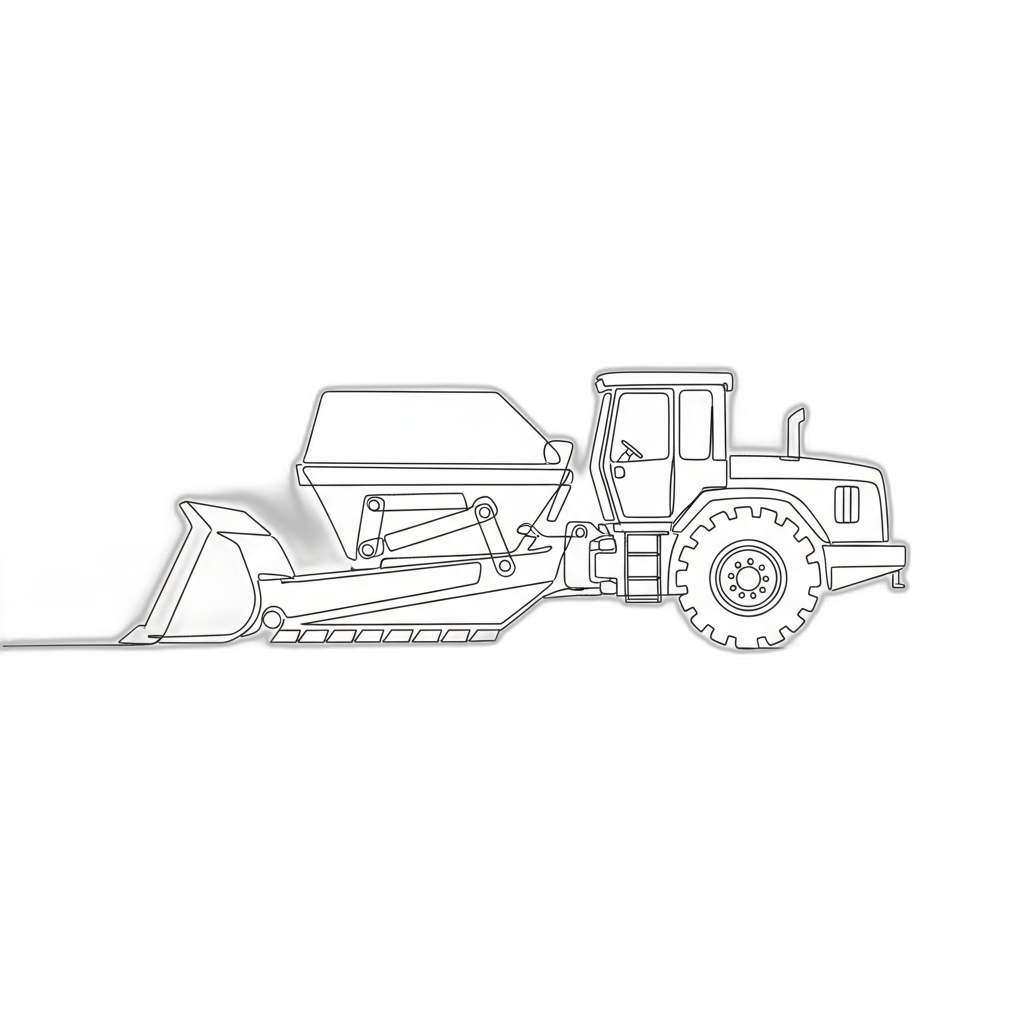 Scraper Machine Appraisal Cartoon Image from AppraiseItNow