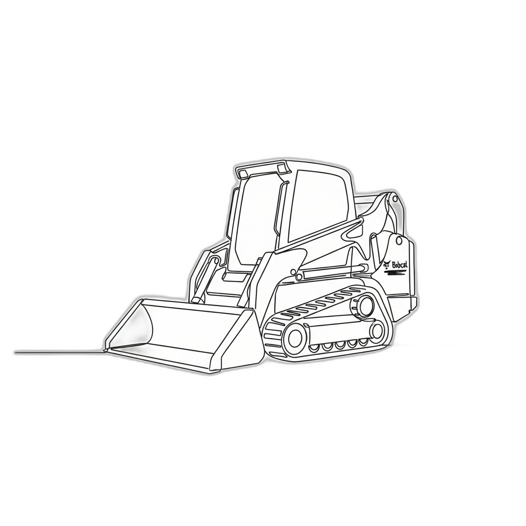 Bobcat Tractor Appraisal Cartoon Image from AppraiseItNow