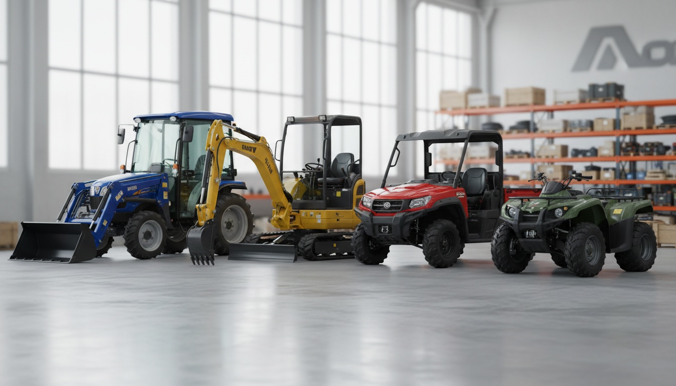A man appraising furniture in a home. Cartoon image in purple.