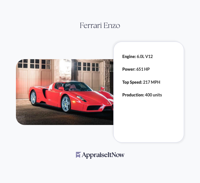 Facts of a Ferrari Enzo