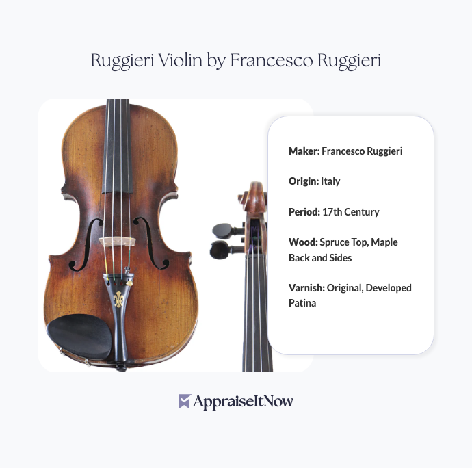 Ruggieri Violin by Francesco Ruggieri