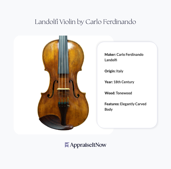 Landolfi Violin by Carlo Ferdinando