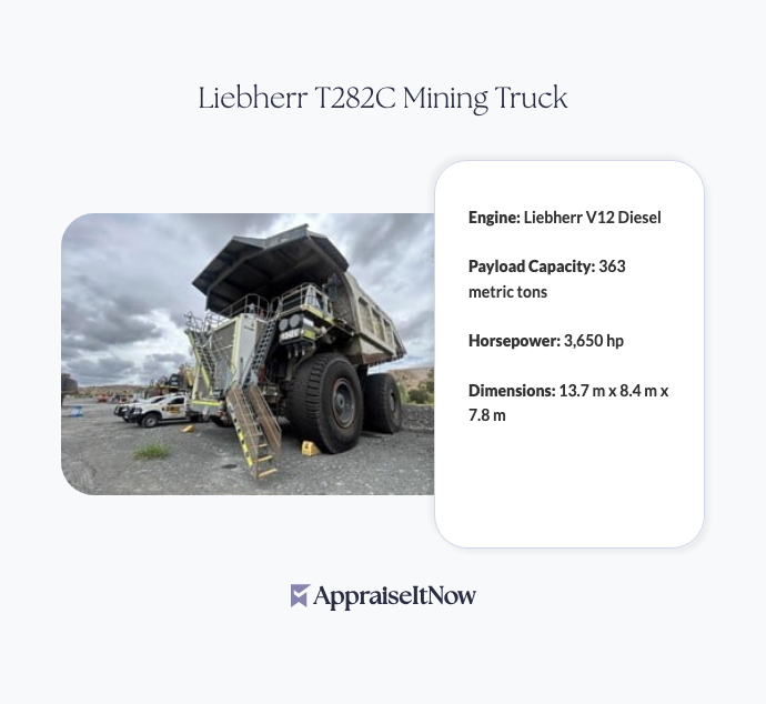 Facts of a Liebherr T282C Mining Truck