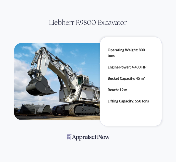 Liebherr R9800 Excavator