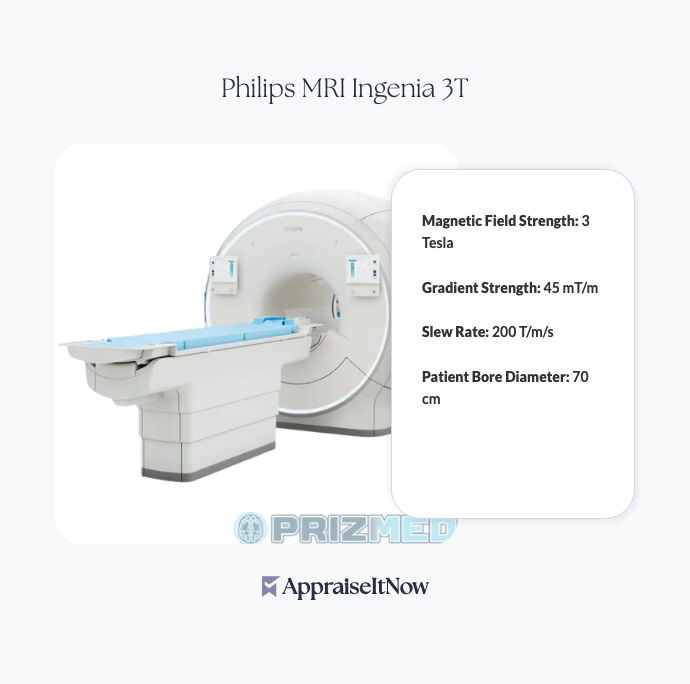 Facts of a Philips MRI Ingenia 3T