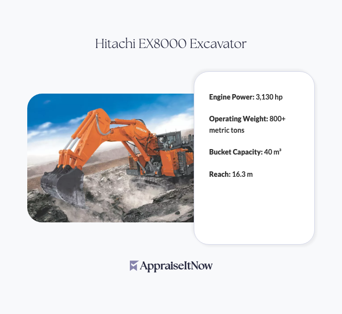 Hitachi EX8000 Excavator
