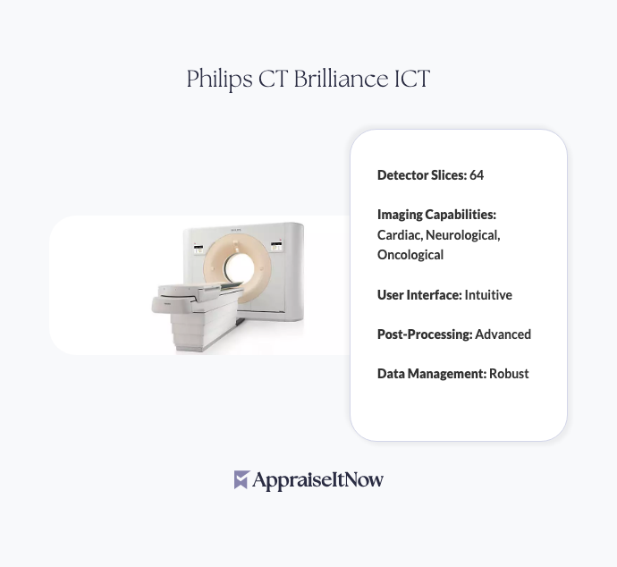 Facts of a Philips CT Brilliance ICT