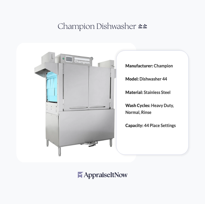 Facts of a Champion Dishwasher 44