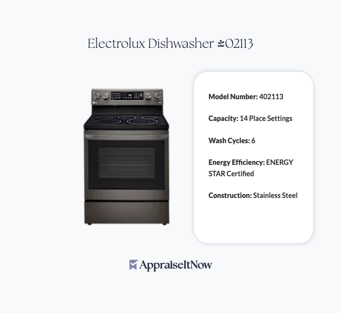Electrolux Dishwasher 402113