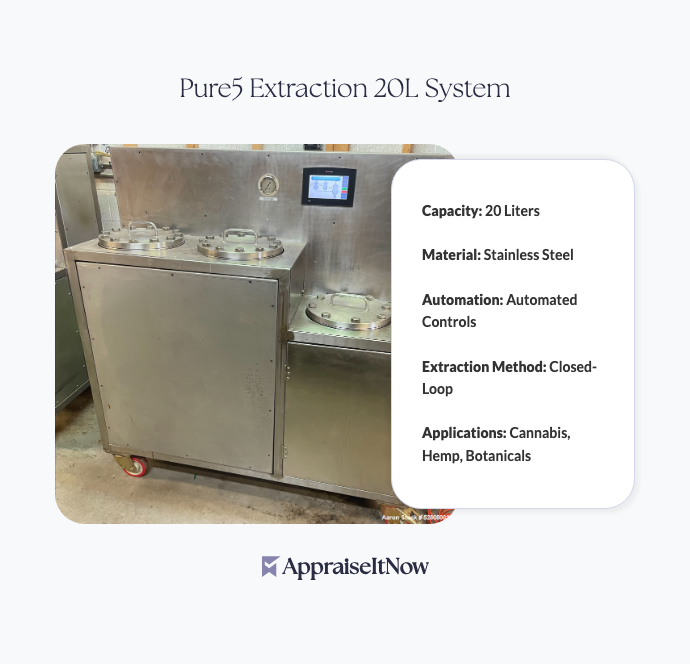 Facts of a Pure5 Extraction 20L System