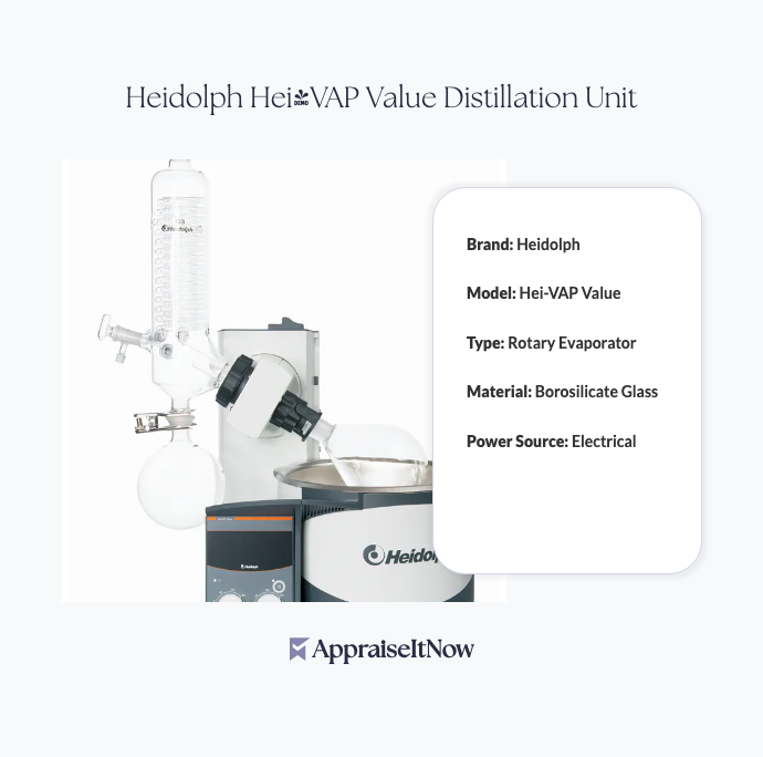 Facts of a Heidolph Hei-VAP Value Distillation Unit