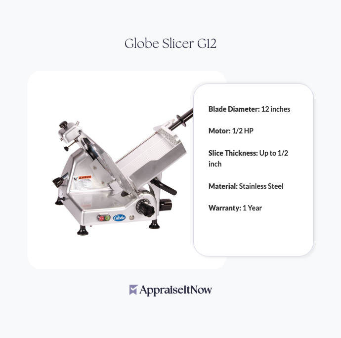 Facts of a Globe Slicer G12