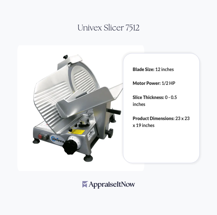 Univex Slicer 7512