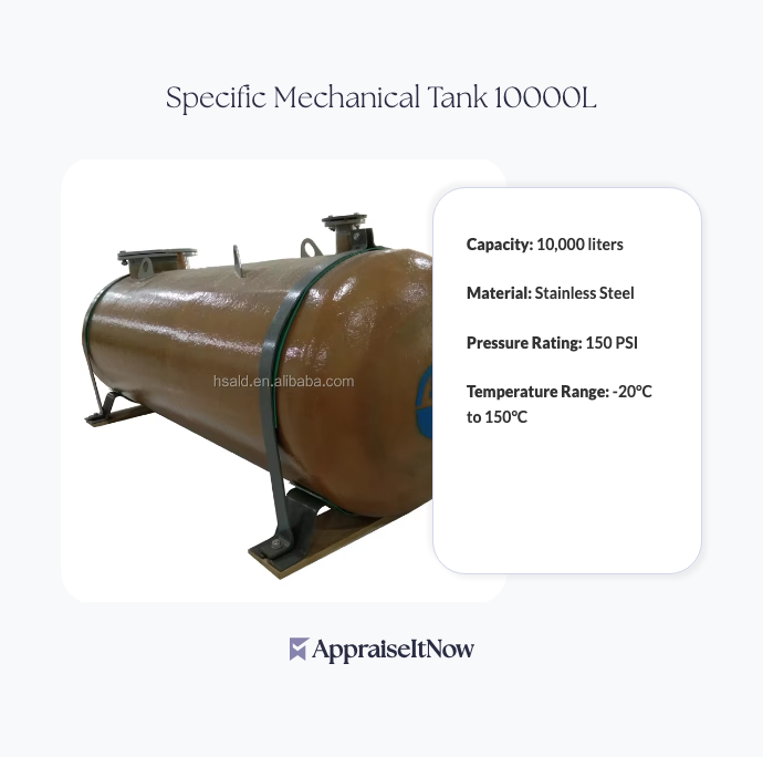 Facts of a Specific Mechanical Tank 10000L