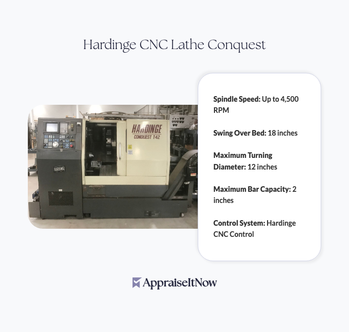 Hardinge CNC Lathe Conquest